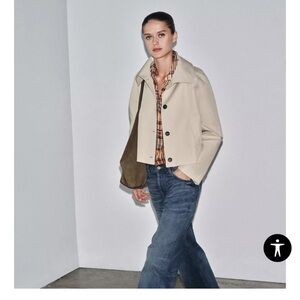 Zara Beige Blazer Jacket